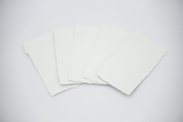 Tosa hand-made Japanese paper business cards ~Sorairo~