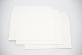 Tosa hand-made Japanese paper western envelope/machine folding/small -white-