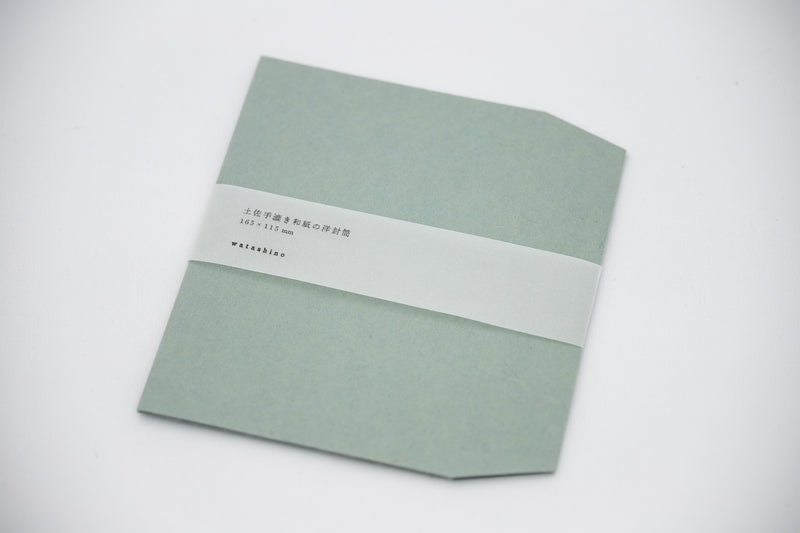 Tosa hand-made Japanese paper Western-style envelope/Machine folding/Small ~Chigusairo~