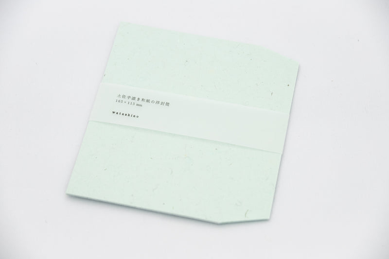 Western-style envelope made of hand-made Tosa Japanese paper/Machine folding/Small ~Seiji Nezu~