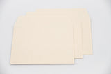 Western-style envelope made of hand-made Tosa Japanese paper/Machine-folding, small -Light egg color, off-white-