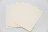 Tosa hand-made Japanese paper letter paper for western envelopes -white-