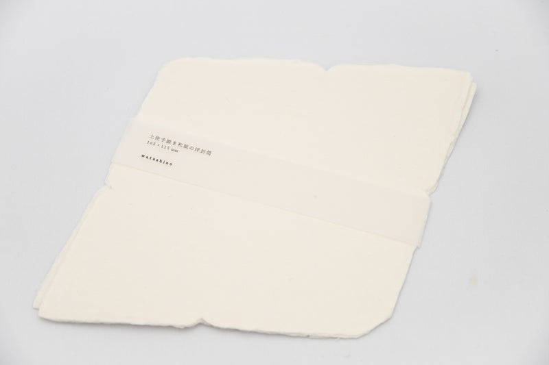 土佐手制和纸洋式信封～白色～