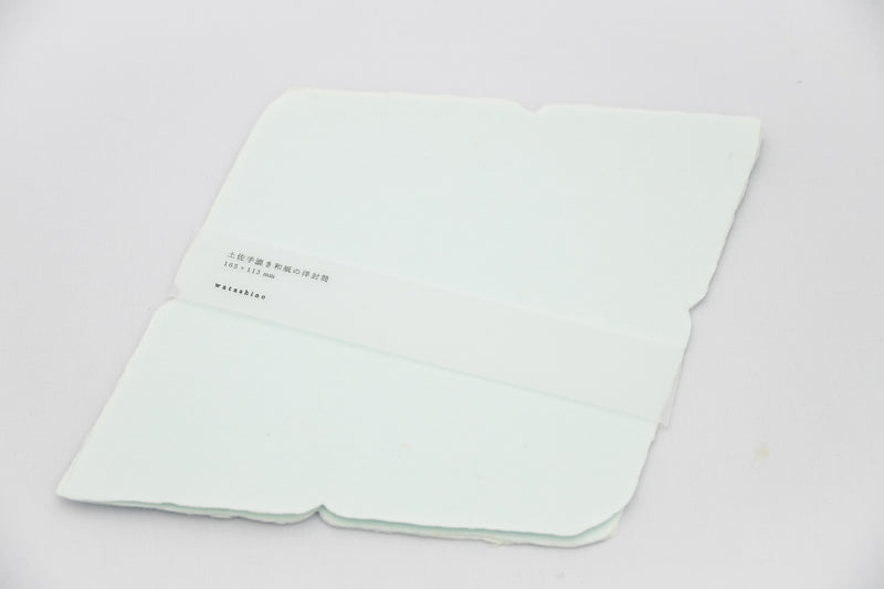 Tosa hand-made Japanese paper Western-style envelope ~Sorairo~