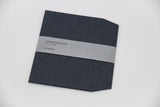 Western-style envelope made of hand-made Tosa Japanese paper / machine-folded, small - blue-brown color -