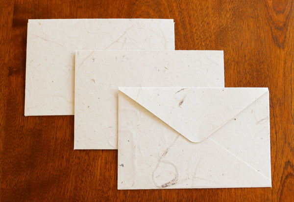 Envelope with paper mulberry fiber ~F3 series~